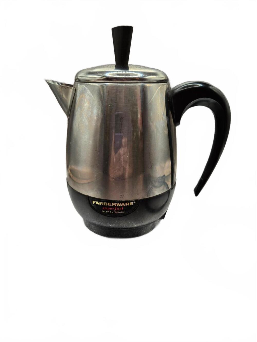 Farberware Superfast 2-4 cup Fully Automatic Electric Percolator, works